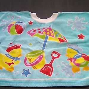 Beach pool kid PONCHO unisex
